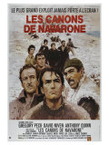 The Guns of Navarone  French Movie Poster  1961