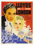 Lloyds of London  Swedish Movie Poster  1936