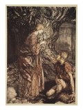 This healing and honeyed draught of Mead deign to accept from me'  'The Rhinegold and the Valkyrie'
