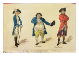 Rival Candidates  Frontispiece in History of Westminster Election by Lovers of Truth and Justice
