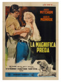 River of No Return  Italian Movie Poster  1954
