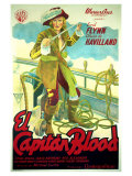 Captain Blood  Spanish Movie Poster  1935