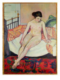 Nude with a Striped Blanket  1922