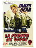 Rebel Without a Cause  French Movie Poster  1955