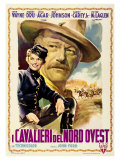 She Wore a Yellow Ribbon  Italian Movie Poster  1949