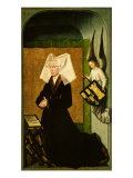 Guigone de Salins Kneeling in Prayer  from the Reverse of Last Judgement Polyptych