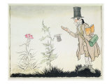 The Professor  Illustration to 'Ada's Little Flowers' from Fairy Tales by Hans Christian Andersen