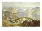 Wast Water  from 'The English Lake District'  1853