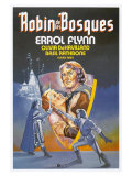 The Adventures of Robin Hood  Spanish Movie Poster  1938