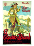 Captain Blood  Swedish Movie Poster  1935