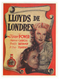 Lloyds of London  Spanish Movie Poster  1936