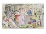 Illustration from 'The English Dance of Death' by William Combe  1815