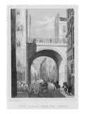 South Bridge from the Cowgate  Edinburgh engraved by William Watkins  1831