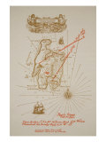 Map of Treasure Island  an illustration from 'Treasure Island' by Robert Louis Stevenson