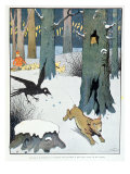 Illustration from 'Le Roman de Renard'  c1900