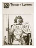Sir Tristram of Lyonesse  Illustration from 'The Story of the Champions of the Round Table'