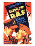 A Yank in the RAF  Spanish Movie Poster  1953