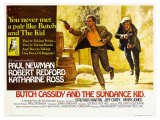 Butch Cassidy and the Sundance Kid  UK Movie Poster  1969