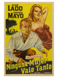 The Iron Mistress  Argentine Movie Poster  1952