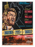 The Good  The Bad and The Ugly  Spanish Movie Poster  1966