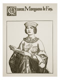 Queen Morgana Le Fay  Illustration from 'The Story of King Arthur and His Knights'  1903