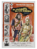 Planet of the Apes  Spanish Movie Poster  1968