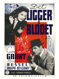 His Girl Friday  Swedish Movie Poster  1940