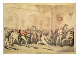 Angelo's Fencing Room  pub 1787