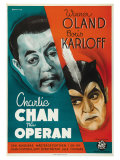 Charlie Chan at the Opera  Swedish Movie Poster  1936