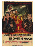 The Guns of Navarone  French Movie Poster  1961