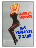 The Seven Year Itch  German Movie Poster  1955