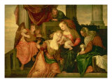 The Mystic Marriage of Saint Catherine  c1548