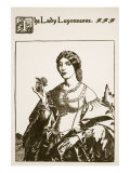 The Lady Layonnesse  Illustration from 'The Story of Sir Launcelot and His Companions'  1907
