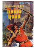 The Adventures of Robin Hood  German Movie Poster  1938