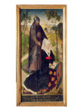 Guillemette De Montagu with Saint Guillaume  1460-66