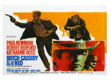 Butch Cassidy and the Sundance Kid  Belgian Movie Poster  1969