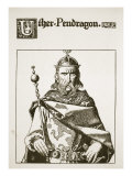 Uther Pendragon  illustration from 'The Story of King Arthur and his Knights'  1903