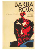 Red Beard  Cuban Movie Poster  1964