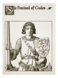 Sir Percival of Gales  Illustration from 'The Story of the Champions of the Round Table'