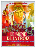 The Sign of the Cross  French Movie Poster  1932