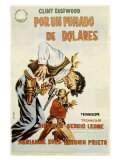 A Fistful of Dollars  Spanish Movie Poster  1964