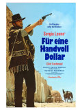 A Fistful of Dollars  German Movie Poster  1964