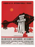 Bridge on the River Kwai  Danish Movie Poster  1958