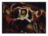 Two Angels Presenting the Holy Face