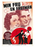 The Awful Truth  Swedish Movie Poster  1937