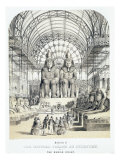 The Nubian Court at The Crystal Palace in Sydenham  c1851-1855