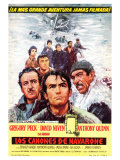 The Guns of Navarone  Spanish Movie Poster  1961