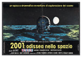 2001: A Space Odyssey  Italian Movie Poster  1968