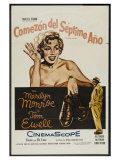 The Seven Year Itch  Argentine Movie Poster  1955