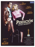 Double Indemnity  Spanish Movie Poster  1944
